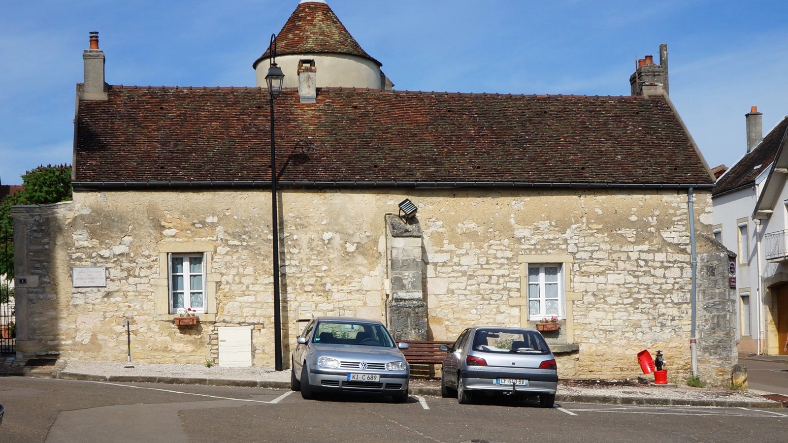 Vosne-Romanée vineyard in the Cote de Nuits