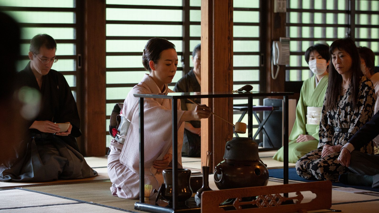 Traditional Japanese tea ceremony