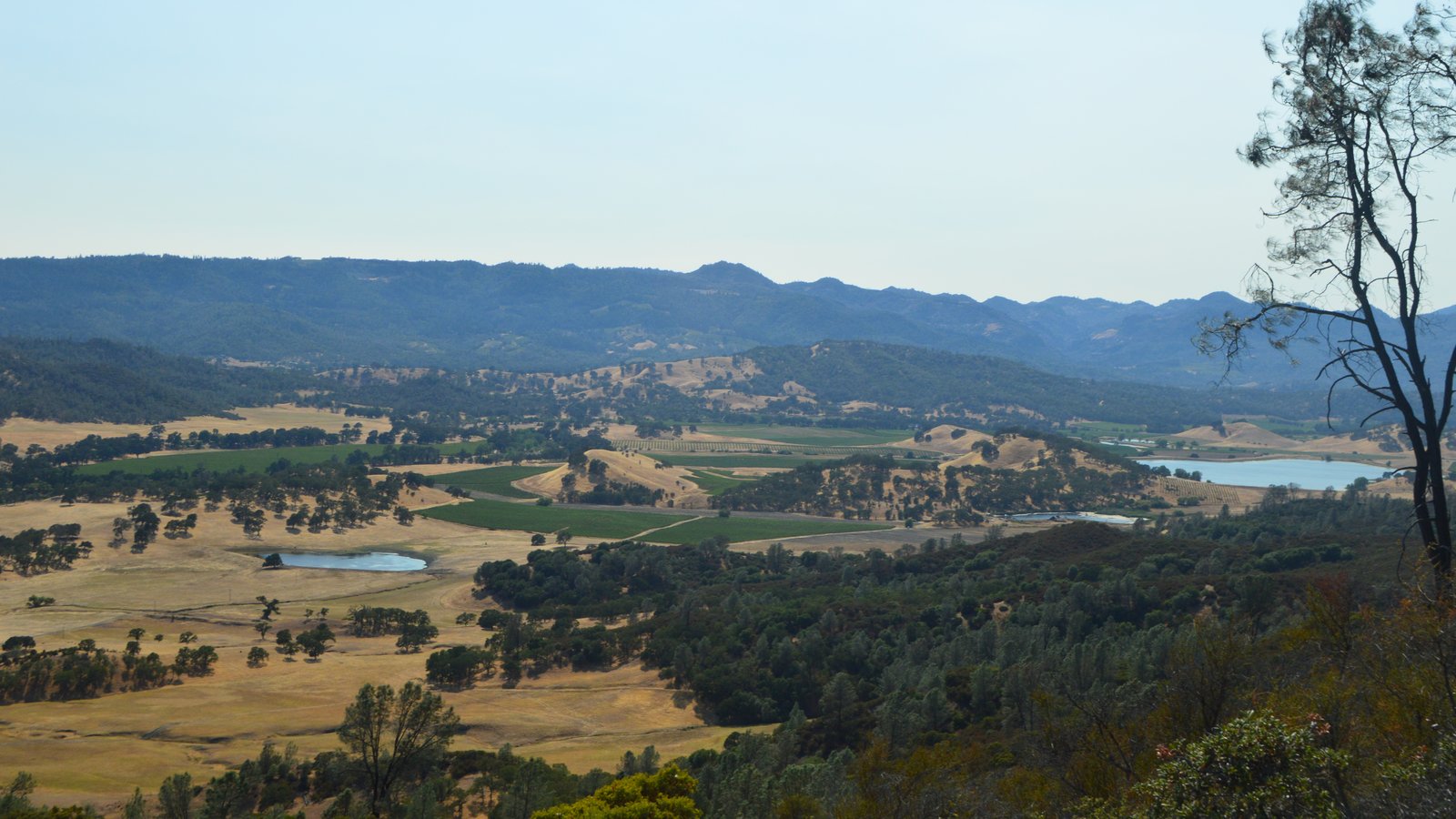Pope Valley landscape, gateway to Howell Mountain