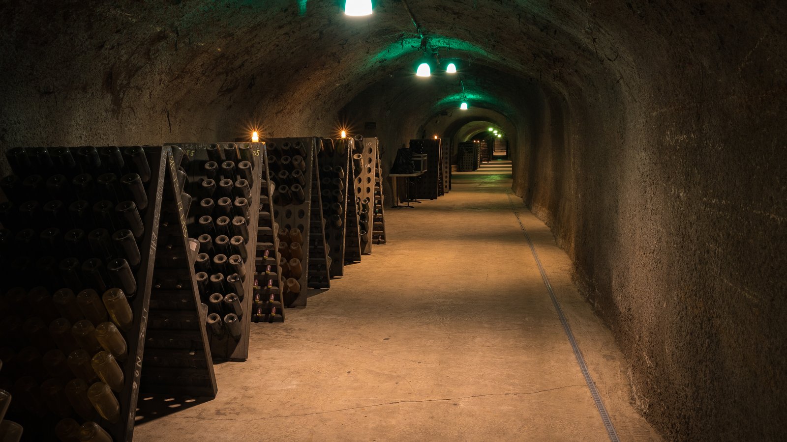 Napa Valley wine cave cellar