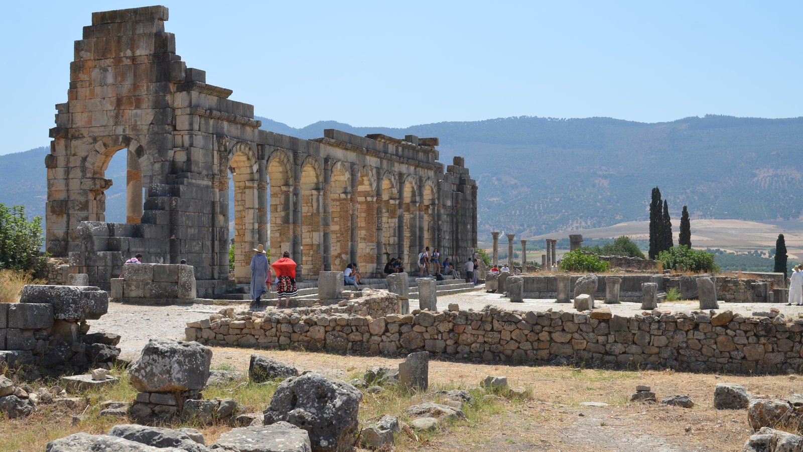 Volubilis Roman ruins near Meknes, Morocco